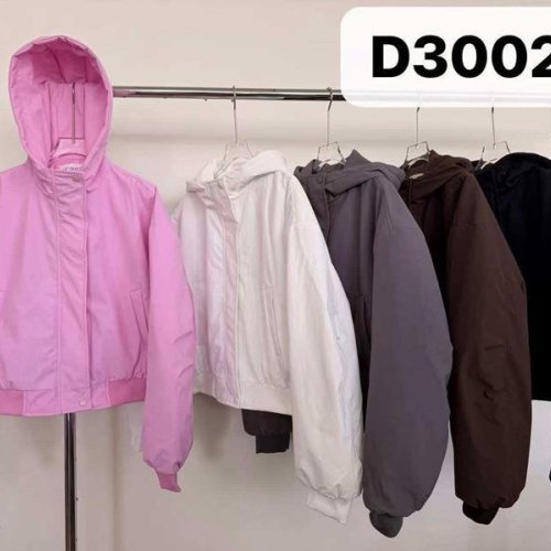 Куртка Oukali (M-L) D3002 grey (деми) Oukali D3002 grey