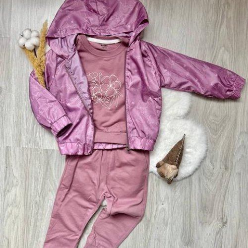 Костюм Emir kids (2-5) 1009 d.pink (деми) Emir kids 1009 d.pink