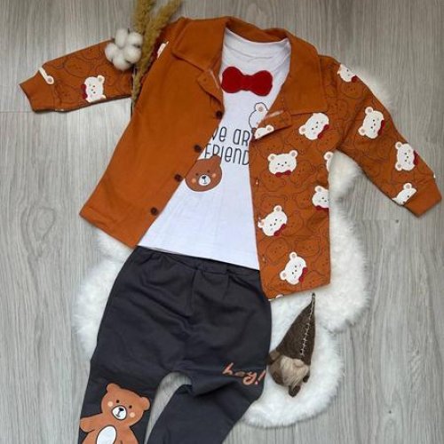 Костюм Emir kids (0.6-1.6) 1017 orange (деми) Emir kids 1017 orange