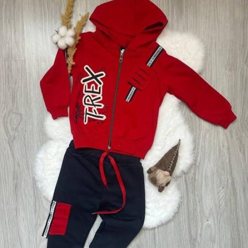 Костюм Emir kids (0.9-1.6) 1026 red (деми) Emir kids 1026 red
