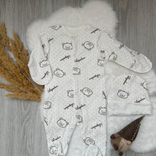 Костюм Emir kids (56-62) 942 white (деми) Emir kids 942 white