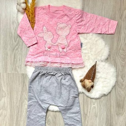 Костюм Emir kids (0.6-1.6) 1002 pink (деми) Emir kids 1002 pink