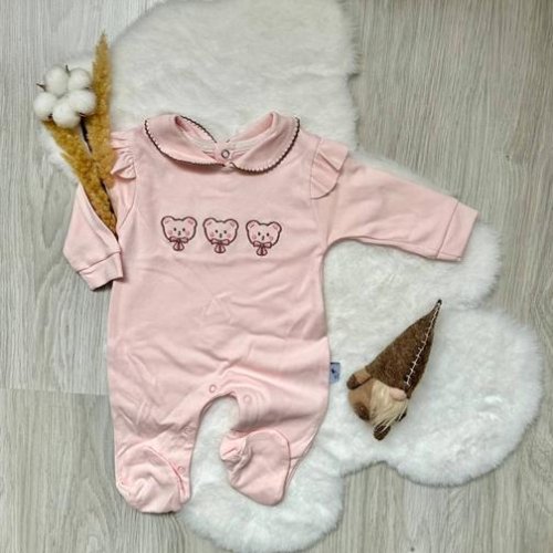 Комбинезон Emir kids (0.6-1.6) 1006 pink (деми) Emir kids 1006 pink