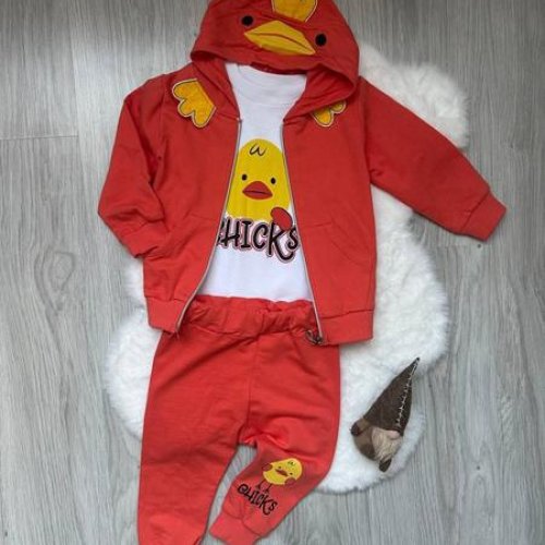 Костюм Emir kids (0.3-1.6) 1013 red (деми) Emir kids 1013 red