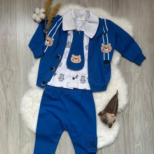 Костюм Emir kids (0.6-1.6) 1021 blue (деми) Emir kids 1021 blue