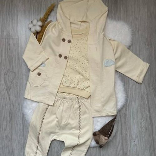 Костюм Emir kids (0.6-2) 1024 beige (деми) Emir kids 1024 beige