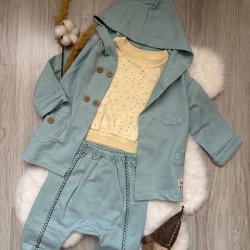 Костюм Emir kids (0.6-2) 1025 mint (деми) Emir kids 1025 mint