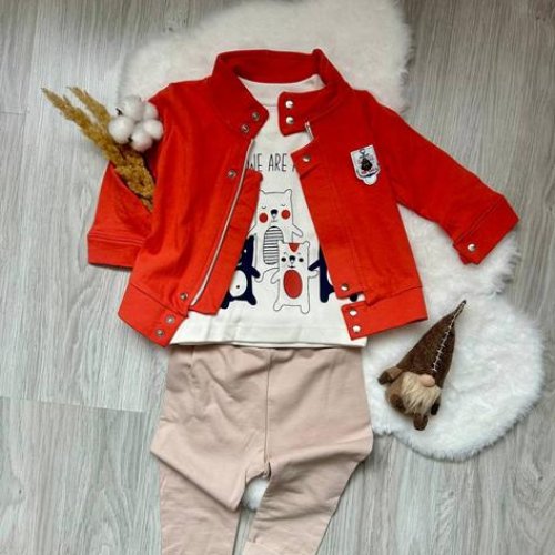 Костюм Emir kids (0.6-1.6) 960 red (деми) Emir kids 960 red