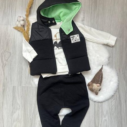 Костюм Emir kids (0.9-1.6) 966 black (деми) Emir kids 966 black