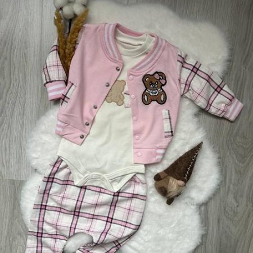 Костюм Emir kids (0.3-0.9) 990 pink (деми) Emir kids 990 pink