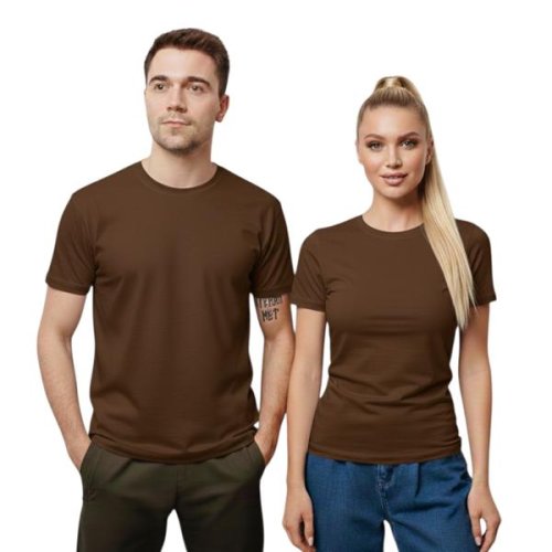 Футболка Sport style (S-2XL) 89 brown (4ж+4м) (лето) Sport style 89 brown (4ж+4м)