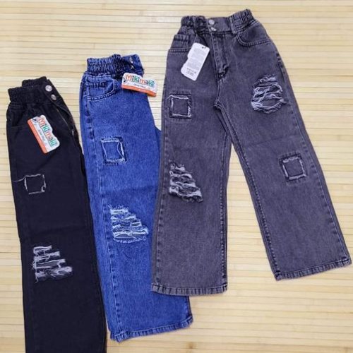 Джинсы Miki Maki (12-15) 1111K-1 grey (деми) Miki Maki 1111K-1 grey