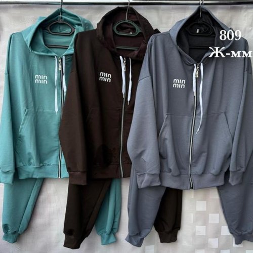 Костюм спорт Shon (44-52) S2562 l.blue (деми) Shon S2562 l.blue