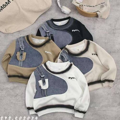 Свитер SunnyTot (1-5) E02034 black (деми) SunnyTot E02034 black