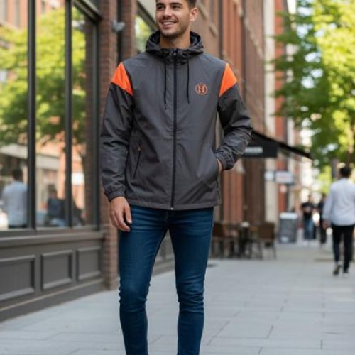 Ветровка Moranny (S-2XL) MR571 d.grey (деми) Moranny MR571 d.grey