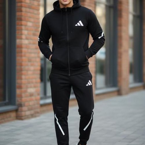 Костюм спорт Moranny (S-2XL) MR601 black (деми) Moranny MR601 black