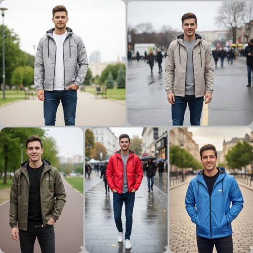 Ветровка Moranny (S-2XL) MR612 blue (деми) Moranny MR612 blue