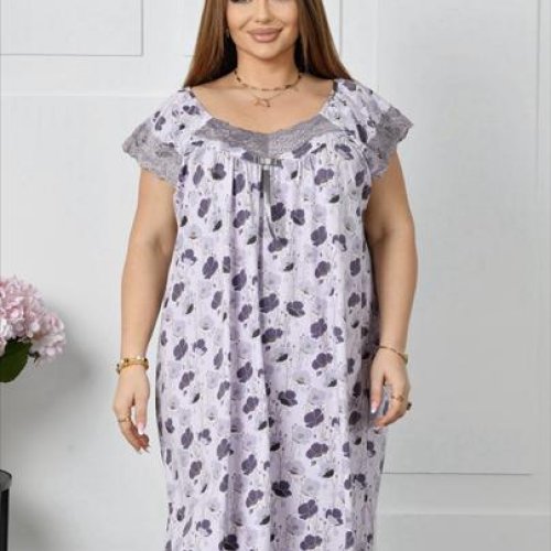 Ночнушка Fili Wear (58-66) 527-1 grey (лето) Fili Wear 527-1 grey