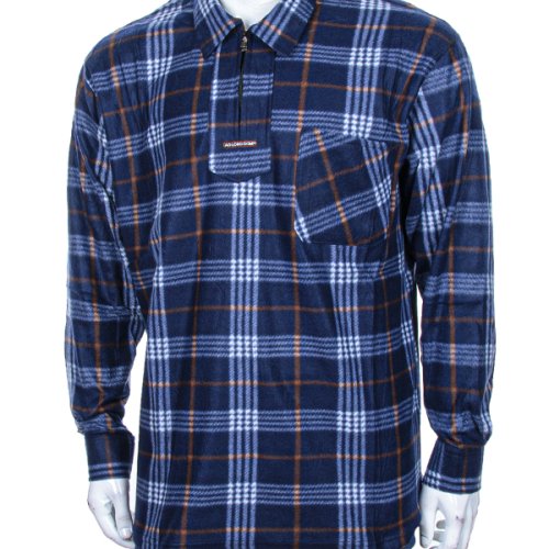 Рубашка Logaster (XL-5XL) FBS02 d.blue (деми) Logaster FBS02 d.blue