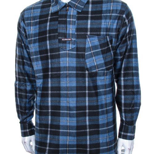 Рубашка Logaster (XL-5XL) FBS03 blue (деми) Logaster FBS03 blue