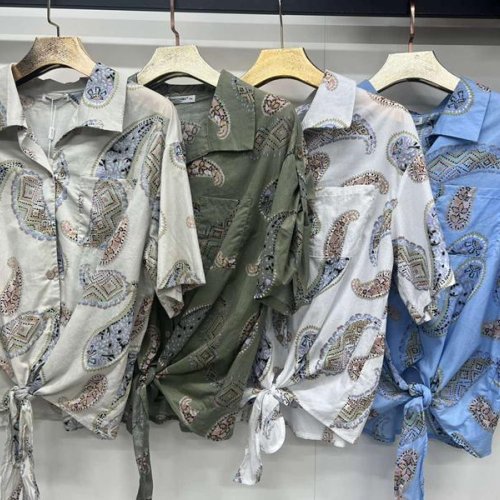 Рубашка Style Nadezhda (3XL-7XL) 8715 beige (лето) Style Nadezhda 8715 beige