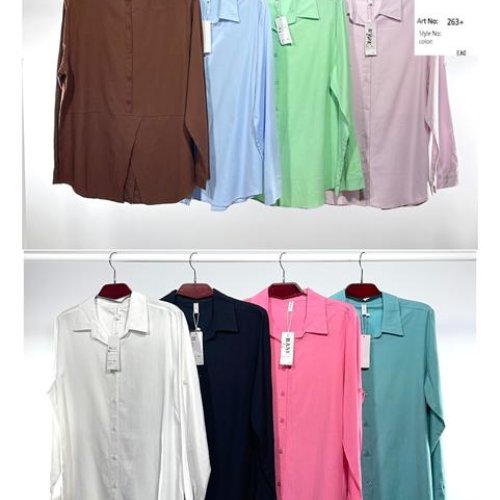 Рубашка BASE (52-60) 263 l.pink (деми) BASE 263 l.pink