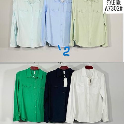 Рубашка BASE (40-48) 7302-2 l.blue (деми) BASE 7302-2 l.blue