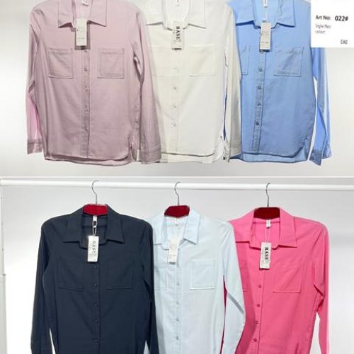 Рубашка BASE (44-52) A002 l.pink (деми) BASE A002 l.pink