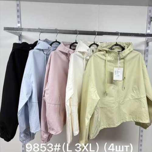 Куртка Jacket (L-3XL) 2517 pink (деми) Jacket 2517 pink