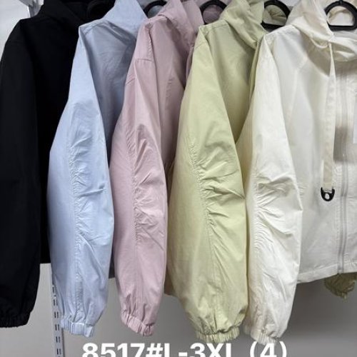 Куртка Jacket (L-3XL) 6605 pink (деми) Jacket 6605 pink