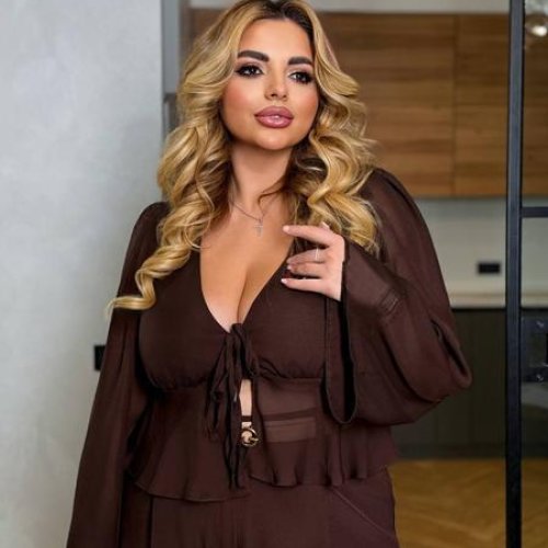 Блузка Adam&Eva (42-48) 242 brown (деми) Adam&Eva 242 brown