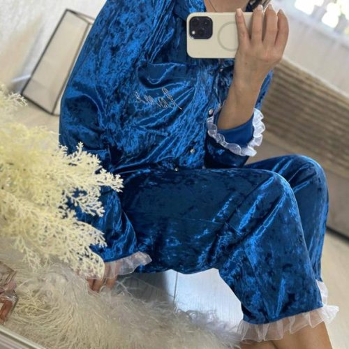 Пижама Adam&Eva (42-52) 272 blue (деми) Adam&Eva 272 blue