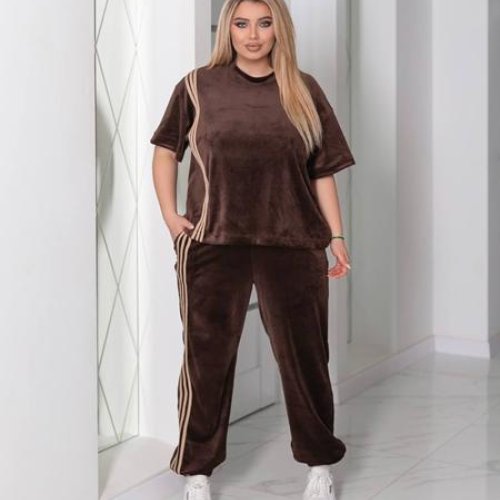 Костюм спорт Seven Zikina (50-64) 1359 brown (лето) Seven Zikina 1359 brown