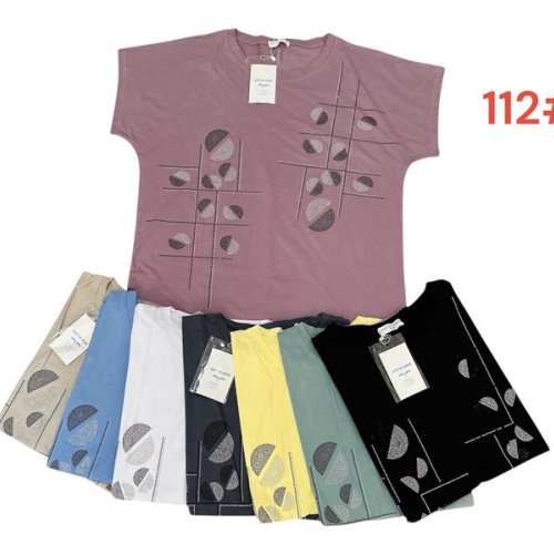 Футболка Katty (52-56) 112 mix (лето) Katty 112 mix