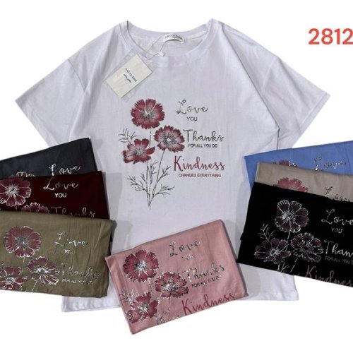 Футболка Katty (50-54) 2812 mix (лето) Katty 2812 mix