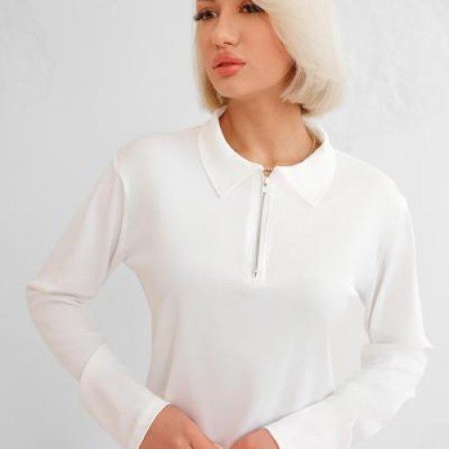 Свитер Katty (L-2XL) 7334 white (деми) Katty 7334 white