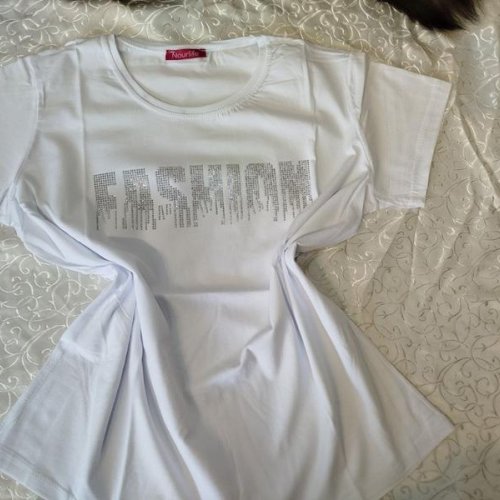 Футболка LiZa Brend (44-50) 1116-1 white (лето) LiZa Brend 1116-1 white