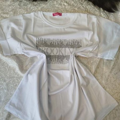 Футболка LiZa Brend (44-50) 1116-3 white (лето) LiZa Brend 1116-3 white