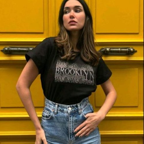 Футболка LiZa Brend (44-50) 1116-4 black (лето) LiZa Brend 1116-4 black