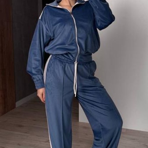 Костюм спорт Femzone (42-52) 1174 blue (деми) Femzone 1174 blue