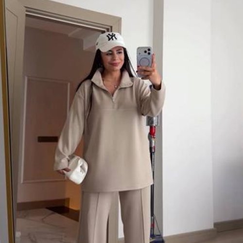 Костюм спорт Femzone (42-58) 1180 beige (деми) Femzone 1180 beige