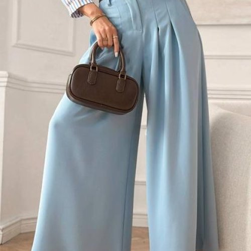 Штаны Femzone (42-52) 1181 l.blue (деми) Femzone 1181 l.blue