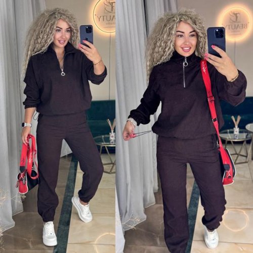 Костюм спорт Sofi Cor (42-52) 6030 brown (деми) Sofi Cor 6030 brown