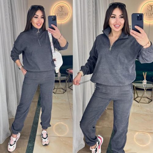 Костюм спорт Sofi Cor (42-52) 6030 d.grey (деми) Sofi Cor 6030 d.grey