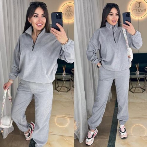 Костюм спорт Sofi Cor (42-52) 6030 l.grey (деми) Sofi Cor 6030 l.grey