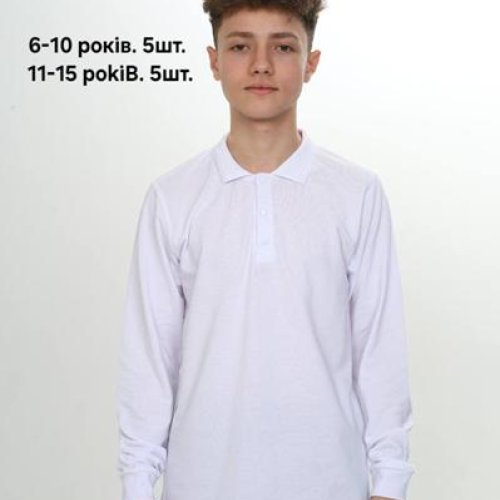 Свитер MMZ (11-15) M1015 white (деми) MMZ M1015 white