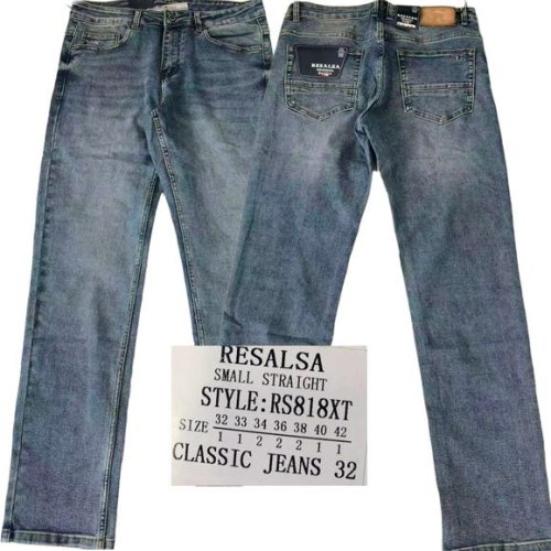 Джинсы Resalsa (32-42) RS818XT l.blue (деми) Resalsa RS818XT l.blue