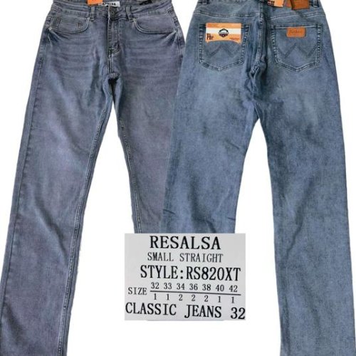 Джинсы Resalsa (32-42) RS820XT l.blue (деми) Resalsa RS820XT l.blue