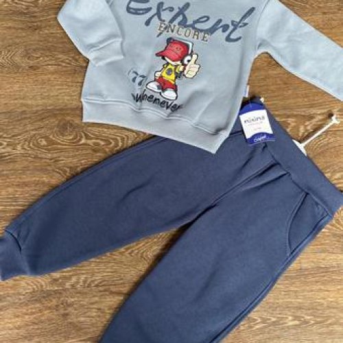 Костюм спорт Proschenko (3-6) PR676 grey (деми) Proschenko PR676 grey