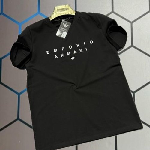 Футболка Alex Clothes (S-2XL) 13514 black (лето) Alex Clothes 13514 black